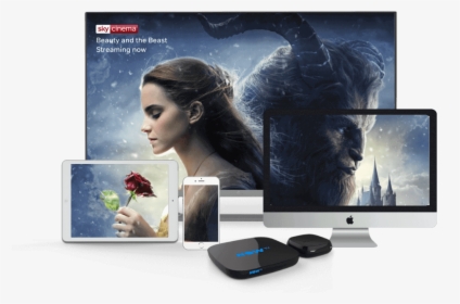 Ways To Watch Sky Cinema - Disney Beauty And The Beast 2017, HD Png Download, Free Download