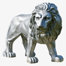 Silver Lion Statue - Aslan Heykeli Png Transparent, Png Download, Free Download