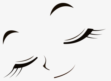 Transparent Closed Clipart - Transparent Anime Closed Eyes, HD Png Download, Free Download