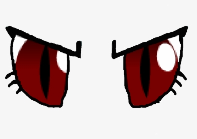 Evil Cartoon Eyes - Simple Drawing Of Evil Eyes, HD Png Download, Free Download