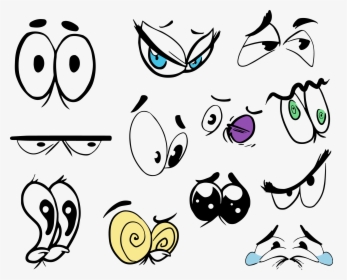 Drawing Cartoon Animation Eye - Cartoon Animated Eyes Drawing, HD Png Download, Free Download