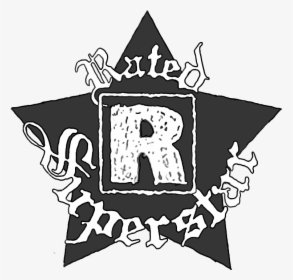 Rated R Superstar Logo Hd, HD Png Download, Free Download