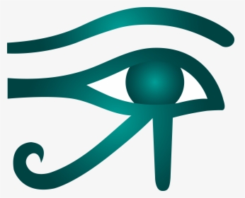 Eye Of Horus Teal Clip Art, HD Png Download, Free Download