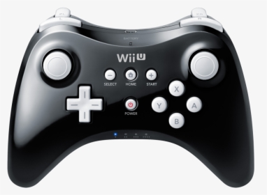 Black Body White Buttons - Wii U Pro Controller Schema, HD Png Download, Free Download