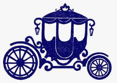 Pumpkin Carriage Png - Cinderella Carriage Silhouette, Transparent Png, Free Download