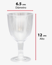 Copa De Vino Transparente 1pza - Wine Glass, HD Png Download, Free Download