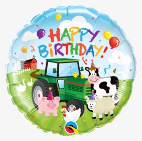 Happy Birthday Barnyard - Happy Birthday John Tractor, HD Png Download, Free Download