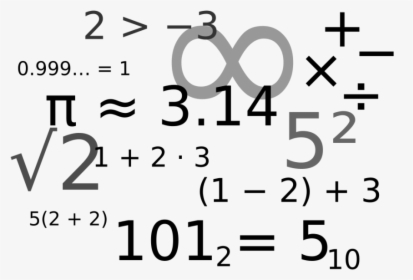 Math And Numbers, HD Png Download, Free Download
