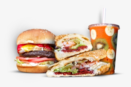 Burger And Shawarma, HD Png Download, Free Download