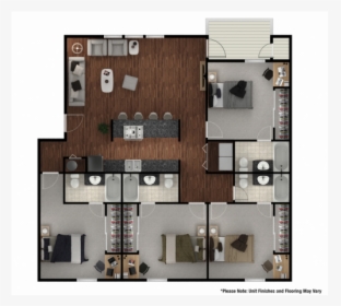 0 For The 4 Bed/ 4 Bath Deluxe Floor Plan - Stone Avenue Standard, HD Png Download, Free Download