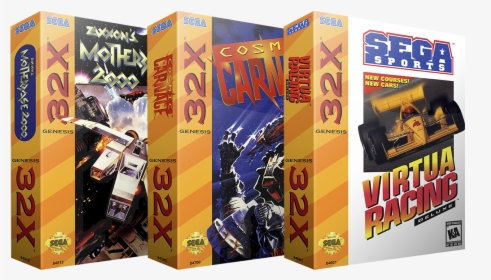 Set - Sega 32x Box 3d, HD Png Download, Free Download