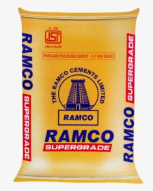Ramco Cement Bag Png, Transparent Png, Free Download