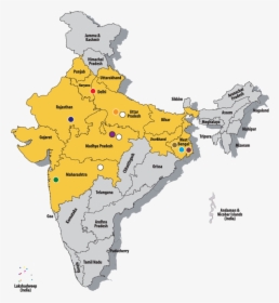 Cement Industry In India Map, HD Png Download, Free Download