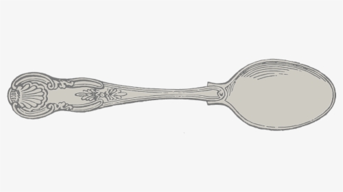 Spoon, Silverware, Cutlery - Fancy Spoon No Background, HD Png Download, Free Download