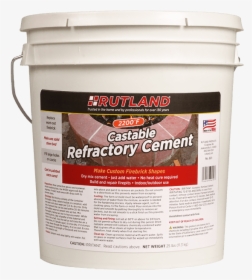 Rutland Castable Refractory Cement - Castable, HD Png Download, Free Download