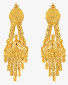 Gold Earring Png - Ear Ring Gold Png, Transparent Png, Free Download