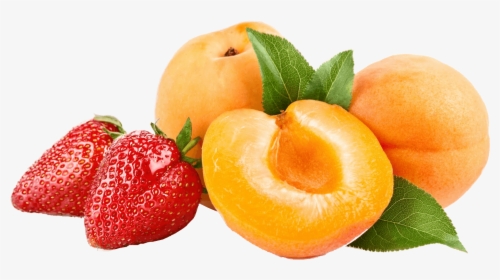 Fructo Melocotones Fresas - Fruit Transparent Background, HD Png Download, Free Download