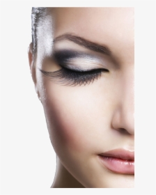 Best Fake Eyelashes Natural Eyelash Extensions Artificial - Eyelashes Woman Png, Transparent Png, Free Download
