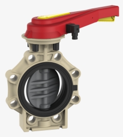 Praher K4 Butterfly Valve Pvcu With Position Feedback, - Praher K4 Butterfly Valve, HD Png Download, Free Download