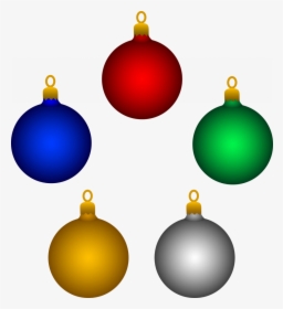 Christmas Tree Decorations Clip Art, HD Png Download, Free Download