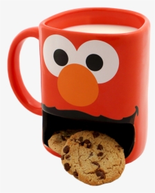 Elmo Milk & Cookies Dunk Mug - Dunk Mug Australia, HD Png Download, Free Download