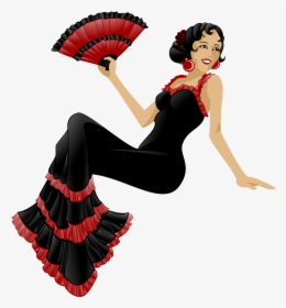 Flamenco Clipart - Spanish Flamenco Dancer Png, Transparent Png, Free Download