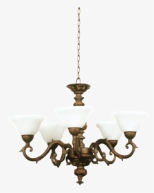 Ch2027/5 Old Gold - Chandelier, HD Png Download, Free Download