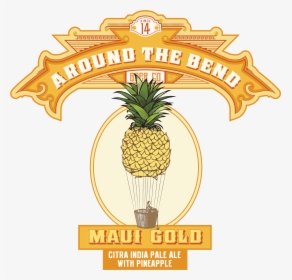 Atb Badges Half Maui Gold Transparent - Around The Bend Maui Gold, HD Png Download, Free Download