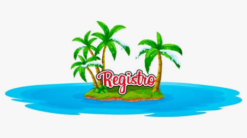 Picture - Clip Art Island Beach, HD Png Download, Free Download