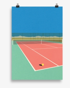 Tennis Court Art, HD Png Download, Free Download