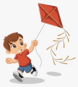 #menino #pipa - Fly A Kite Clipart, HD Png Download, Free Download