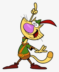Nature Cat Finger In The Air - Nature Cat Nature Cat, HD Png Download, Free Download