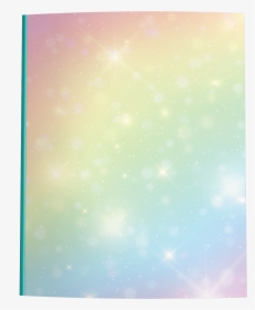 Pastel Rainbow Gradient Composition Notebook - Display Device, HD Png Download, Free Download