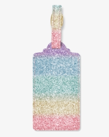Pastel Rainbow Glitter Luggage Tag - Locket, HD Png Download, Free Download