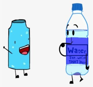 Drawing Bottles Bottled Water, HD Png Download, Free Download