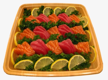 Party Platter Deluxe Sashimi Sushi & Co Taste The Freshness - Sashimi, HD Png Download, Free Download