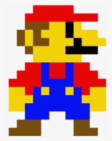 Mario Pixel Art Transparent, HD Png Download, Free Download