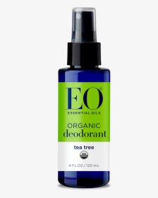 Eo Organic Deodorant Spray Tea Tree, HD Png Download, Free Download