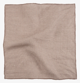 Brown Houndstooth Linen Pocket Square"  Title="brown - Placemat, HD Png Download, Free Download