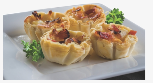 Scallop And Bacon Phyllo Cup Appetizers- 10 Ct - Filo, HD Png Download, Free Download