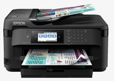 Impresora Epson Workforce Wf-7715dwf - Epson Workforce Wf 7710dwf, HD Png Download, Free Download