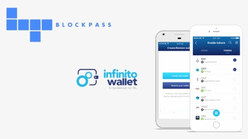 Blockpass And Infinito Wallet Launch Kyc-integrated - Iphone, HD Png Download, Free Download