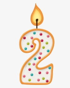 4 Birthday Candle Png, Transparent Png, Free Download