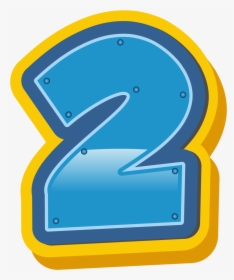 Numero 2 Paw Patrol Png, Transparent Png, Free Download