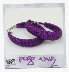 Purple Earrings, HD Png Download, Free Download