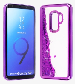 Glitter Liquid Case S9 Purple, HD Png Download, Free Download