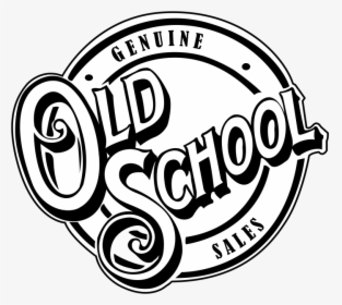 Old School Png - Old School Circle Logo, Transparent Png, Free Download