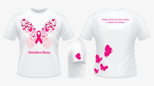 Transparent Outubro Rosa Png - Active Shirt, Png Download, Free Download