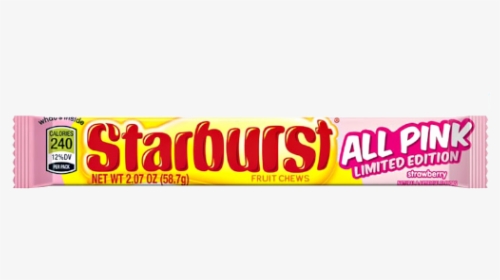 Starburst All Pink Strawberry - Starburst Candy, HD Png Download, Free Download