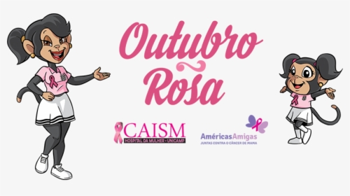 Outubro Rosa - Cartoon, HD Png Download, Free Download